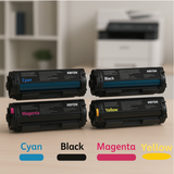 Xerox 4 Pack 006R04391, 006R04392, 006R04393, 006R04394 Complete Toner Set for C230/C235