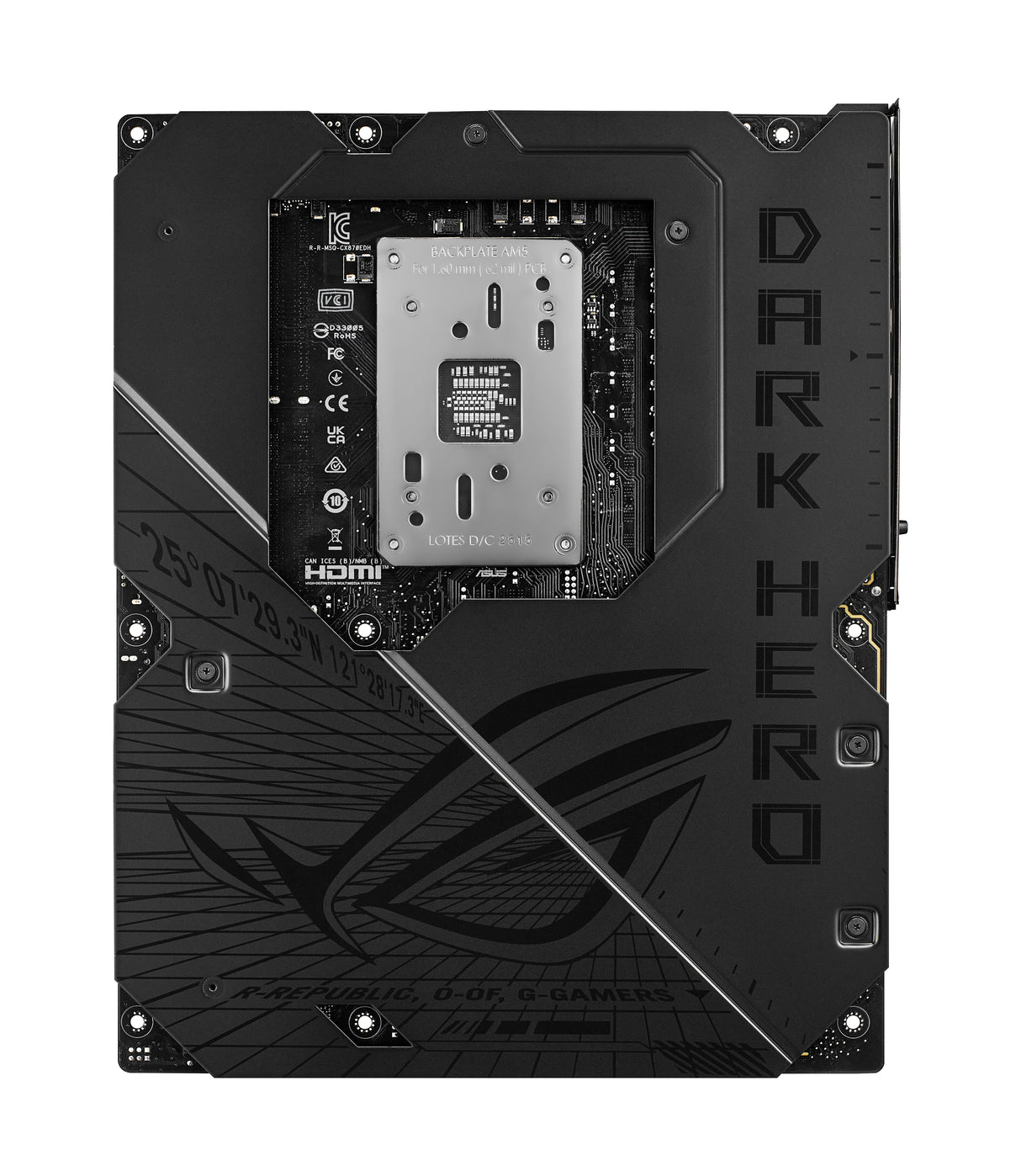 ASUS ROG CROSSHAIR X870E DARK HERO AMD X870E Socket AM5 ATX - ROG CROSSHAIR X870E DARK HERO
