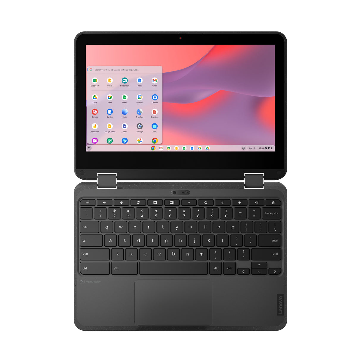 Lenovo 500e Chromebook Gen 4s N150 Laptop 29.5 cm (11.6") HD 8 GB LPDDR5-SDRAM 64 GB eMMC Wi-Fi 6E (802.11ax) ChromeOS Grey - 83N8000JUS