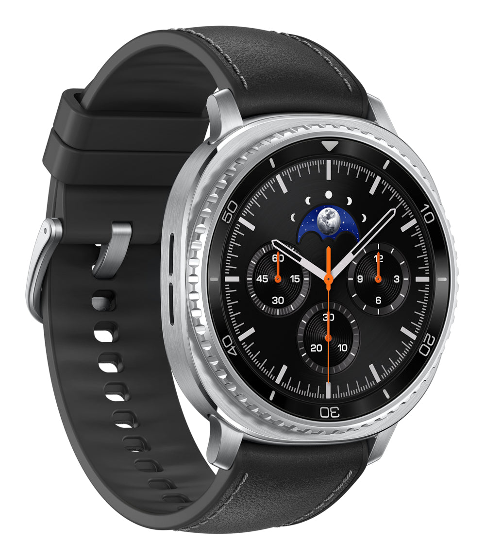 Samsung Galaxy Watch8 Classic 3.3 cm (1.3") AMOLED 46 mm Digital 438 x 438 pixels Touchscreen Silver Wi-Fi GPS (satellite) - SM-L500NZKAXAA