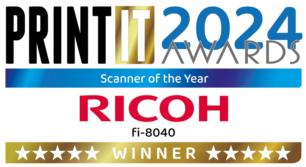 Ricoh FI-8040 ADF + Manual feed scanner 600 x 600 DPI A4 Black, Grey - PA03836-B005