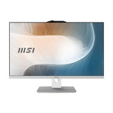 MSI Modern AM272P 1M-823US Intel Core 5 120U 68.6 cm (27") 1920 x 1080 pixels All-in-One PC 16 GB DDR5-SDRAM 1 TB SSD Windows 11 Home Wi-Fi 6E (802.11ax) White - MAM272P1M823