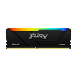 Kingston Technology FURY Beast 8GB 3600MT/s DDR4 CL17 DIMM RGB - KF436C17BB2A/8