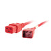 Legrand 17721 power cable Red 0.9 m C20 coupler C19 coupler - 17721