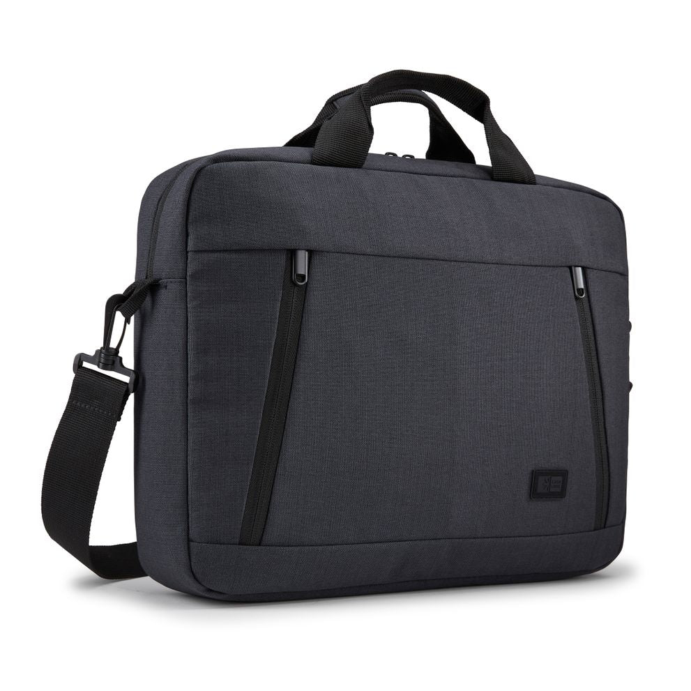 Case Logic Huxton HUXA214 Black 35.6 cm (14") Briefcase Black, Grey - 3205368