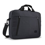 Case Logic Huxton HUXA214 Black 35.6 cm (14") Briefcase Black, Grey - 3205368