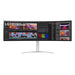 LG 49BQ95C-W computer monitor 124.5 cm (49") 5120 x 1440 pixels UltraWide Dual Quad HD White - 49BQ95C-W LG