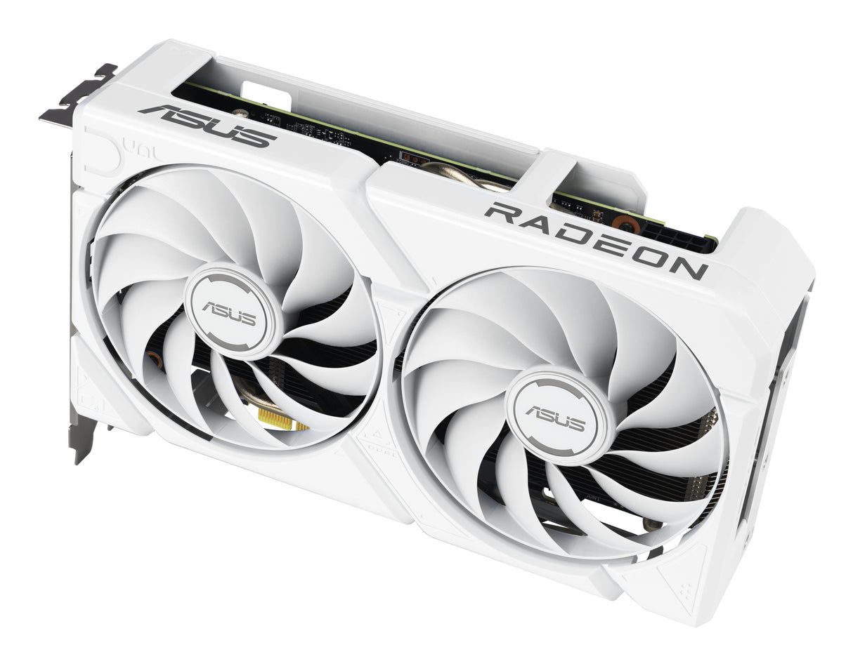 ASUS Dual -RX9060XT-16G-WHITE AMD Radeon RX 9060 XT 16 GB GDDR6 - DUAL-RX9060XT-16G-WHITE