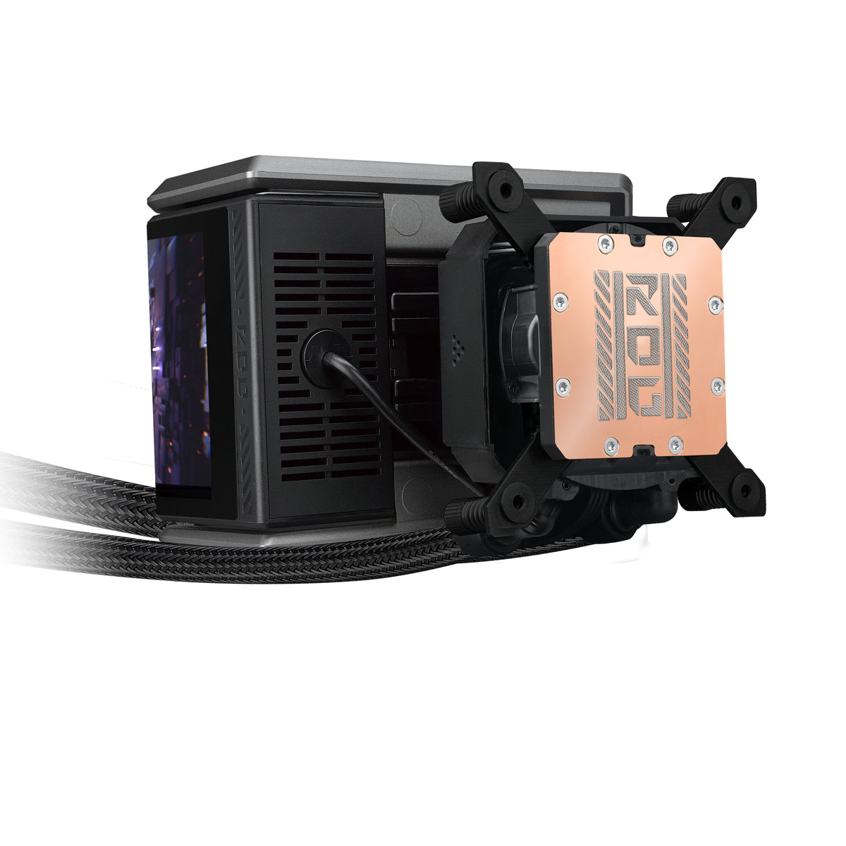 ASUS ROG RYUO IV 360 ARGB Processor All-in-one liquid cooler 12 cm Black - ROG RYUO IV 360 ARGB