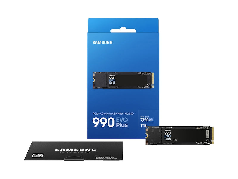 Samsung 990 EVO Plus 1 TB M.2 PCI Express 4.0 NVMe V-NAND TLC - MZ-V9S1T0B/AM
