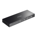TP-Link ES228GP network switch Managed L2 Gigabit Ethernet (10/100/1000) Power over Ethernet (PoE) Black - ES228GP