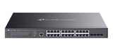 TP-Link Omada SG3428XMPP network switch Managed L2+ Gigabit Ethernet (10/100/1000) Power over Ethernet (PoE) 1U Black - SG3428XMPP - eCommerce Business Prime