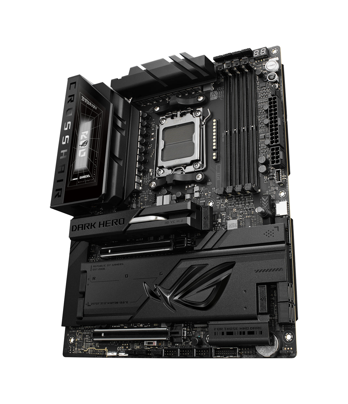 ASUS ROG CROSSHAIR X870E DARK HERO AMD X870E Socket AM5 ATX - ROG CROSSHAIR X870E DARK HERO