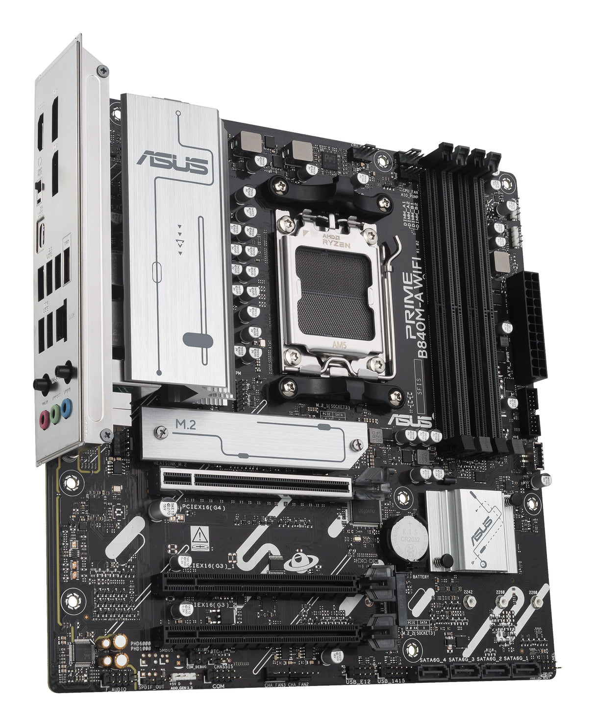 ASUS PRIME B840M-A WIFI-CSM motherboard AMD B840 Socket AM5 micro ATX - PRIME B840M-A WIFI-CSM