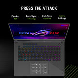 ASUS ROG Strix G16 Laptops AMD Ryzen™ 9 9955HX3D Laptop 40.6 cm (16") WQXGA 16 GB DDR5-SDRAM 1 TB SSD NVIDIA GeForce RTX 5070 Ti Wi-Fi 6E (802.11ax) Windows 11 Home Grey - G614FR-DS96 ASUS