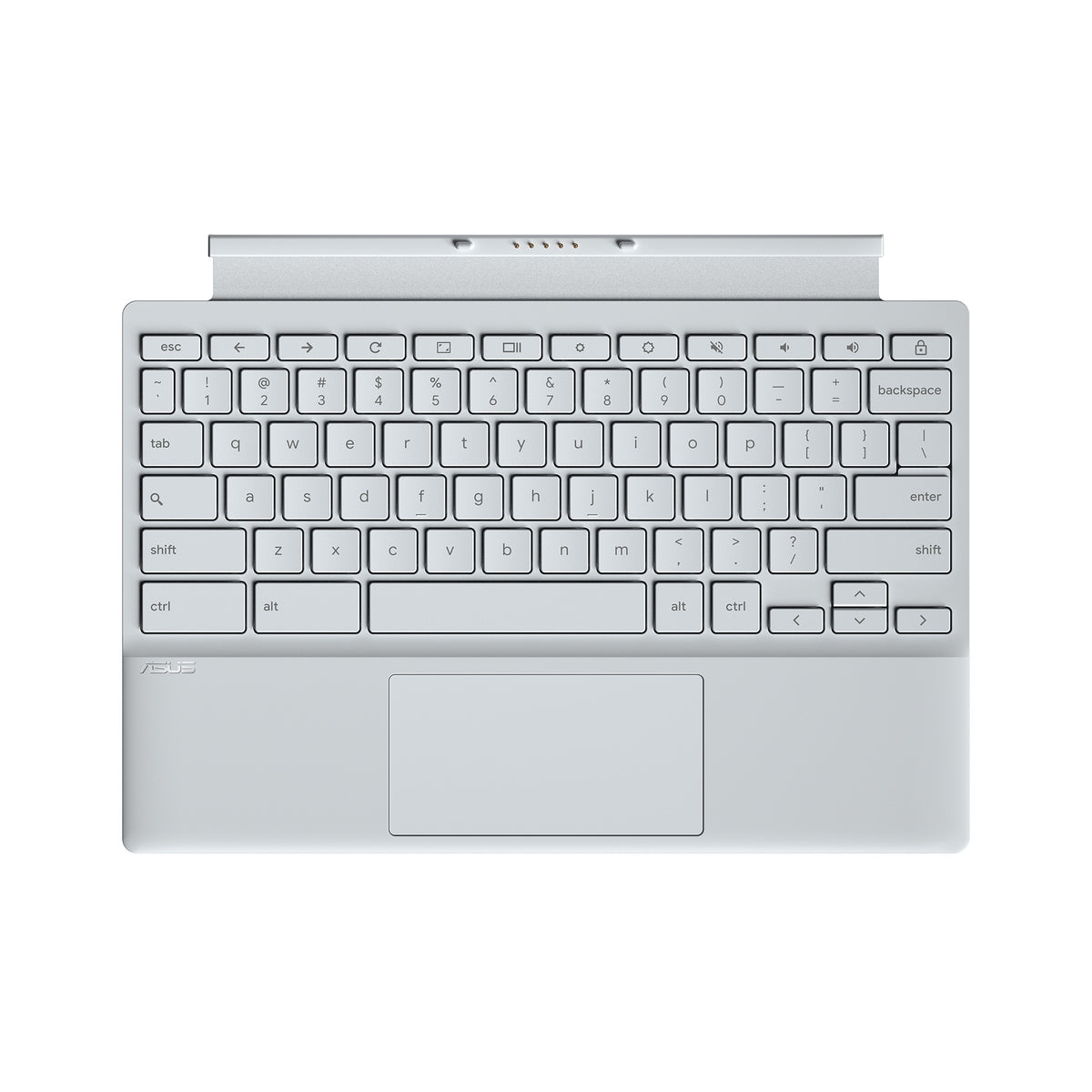 ASUS Chromebook CM30 Detachable CM3001DM2A-YZ88T-S MediaTek 520 26.7 cm (10.5") Touchscreen WUXGA 8 GB LPDDR4x-SDRAM 128 GB eMMC Wi-Fi 6 (802.11ax) ChromeOS Belgian Silver - CM3001DM2A-YZ88T-S