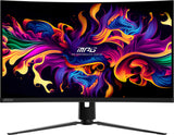 MSI MPG 321CURX QD-OLED computer monitor 80 cm (31.5") 3840 x 2160 pixels 4K Ultra HD Black - MPG321CURXQDOLED MSI