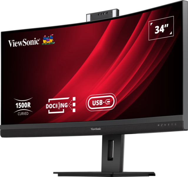 Viewsonic VG3457CV computer monitor 86.4 cm (34") 3440 x 1440 pixels UltraWide Quad HD LED Black - VG3457CV