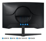 Samsung LS27CG552ENXZA computer monitor 68.6 cm (27") 2560 x 1440 pixels Quad HD Black - S27CG552EN