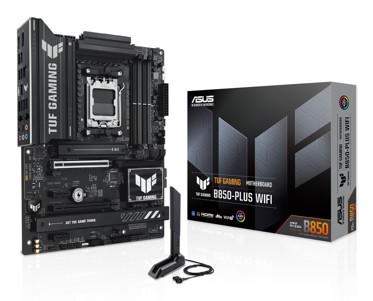 ASUS TUF GAMING B850-PLUS WIFI AMD B850 Socket AM5 ATX - TUF GAMING B850-PLUS WIFI