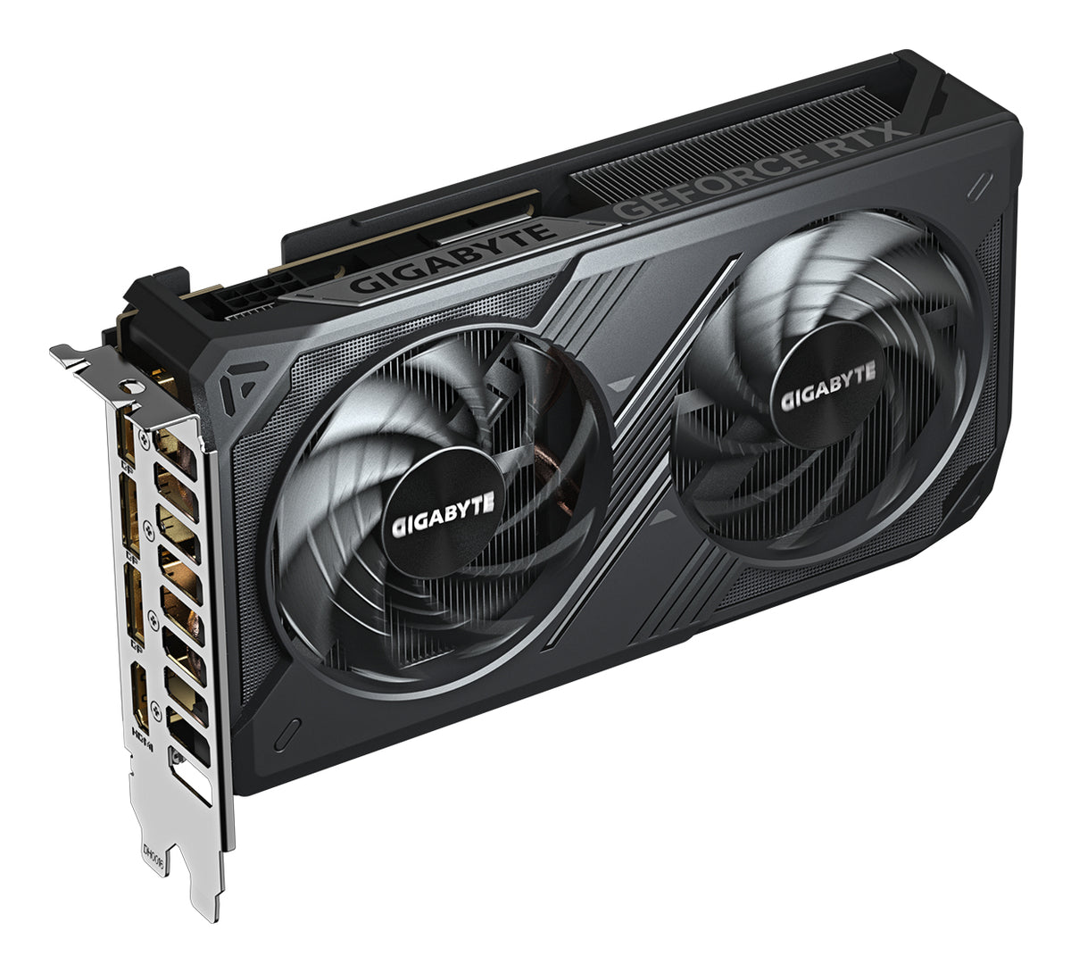 GIGABYTE GeForce RTX 5060 WINDFORCE OC 8G Graphics Card - 8GB GDDR7, 128bit, PCI-E 5.0, 2512 MHz Core Clock, 3 x DisplayPort, 1 x HDMI, GV-N5060WF2OC-8GD - GV-N5060WF2OC-8GD
