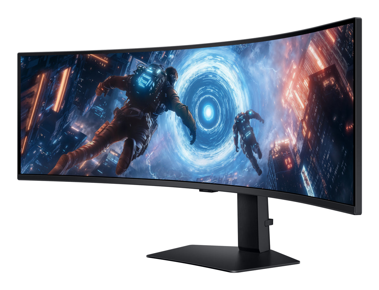 Samsung LS49FG910ENXZA computer monitor 124.5 cm (49") 5120 x 1440 pixels Dual QHD LCD Black - S49FG910EN