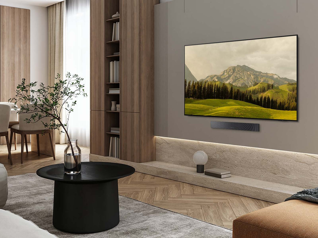 Samsung Series 8 QN55S85FAFXZA TV 139.7 cm (55") 4K Ultra HD Smart TV Wi-Fi Black - QN55S85FAFXZA SAMSUNG