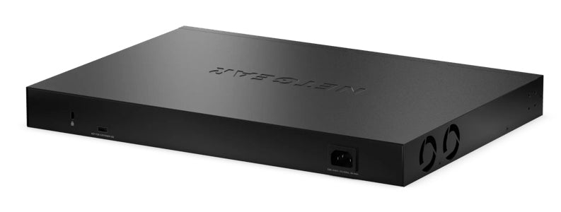 NETGEAR S350v2 Managed L2/L3 Gigabit Ethernet (10/100/1000) Power over Ethernet (PoE) 1U Black - GS348TP-200NAS