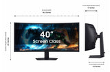 Samsung LS40FG75DENXZA computer monitor 101.6 cm (40") 5120 x 2160 pixels UltraWide Quad HD LCD Black - S40FG75DEN
