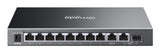 TP-Link Omada ES210GP network switch Managed L2 Gigabit Ethernet (10/100/1000) Power over Ethernet (PoE) DIN rail Black - ES210GP