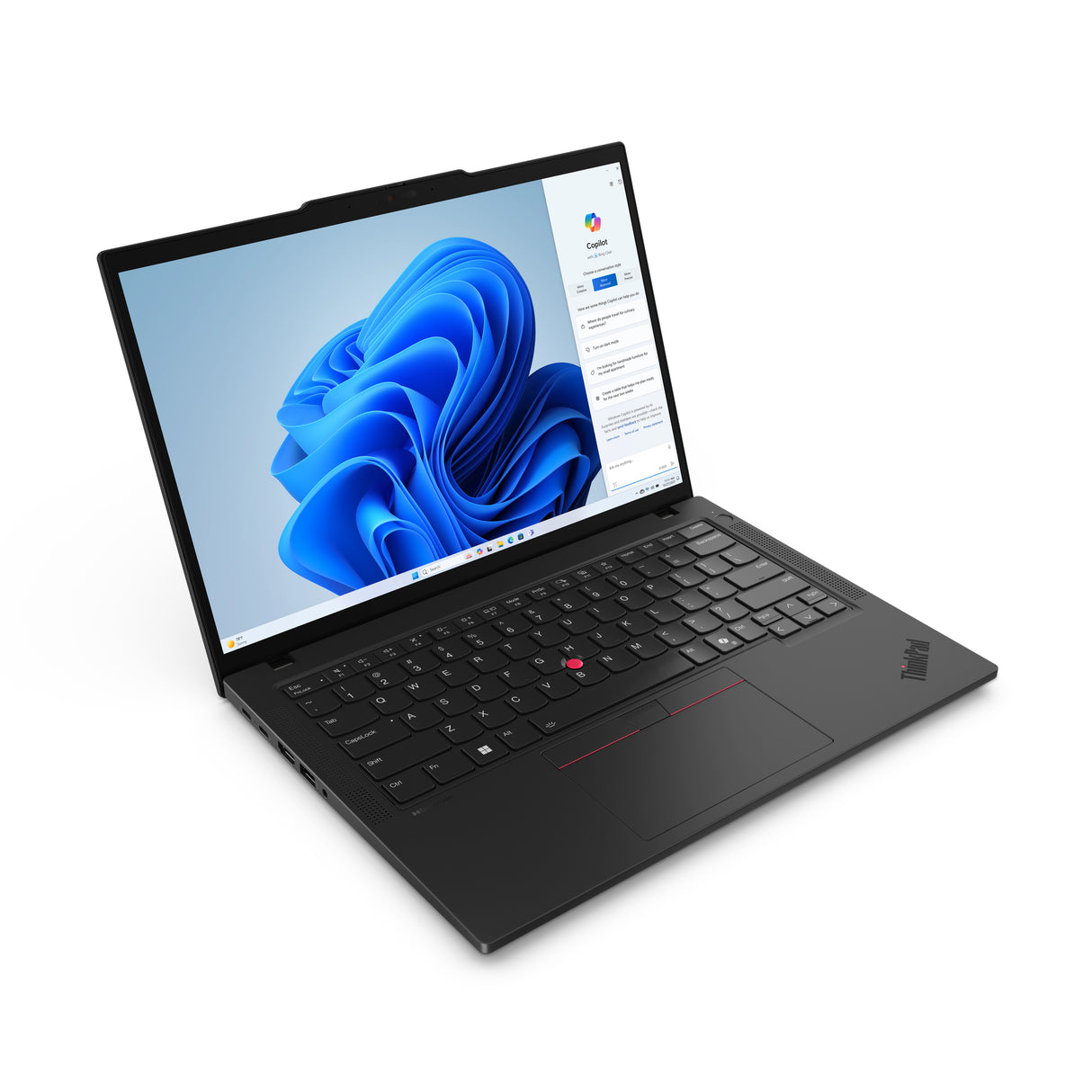 Lenovo ThinkPad T14 Gen 5 (Intel) Intel Core Ultra 7 165U Laptop 35.6 cm (14") Touchscreen WUXGA 32 GB DDR5-SDRAM 512 GB SSD Wi-Fi 6E (802.11ax) Windows 11 Pro English Black - 21ML008NUS