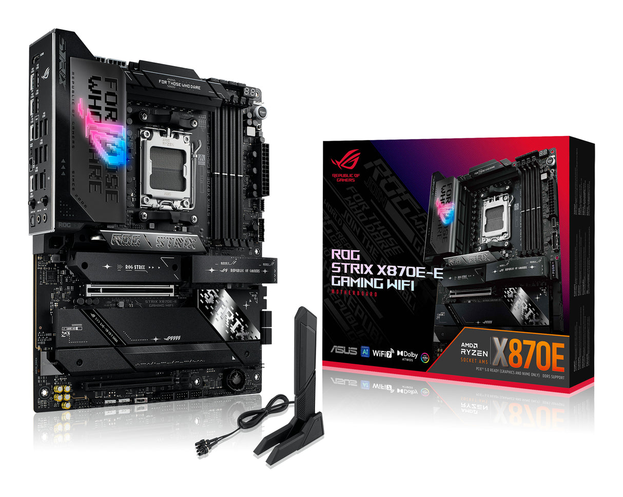 ASUS ROG STRIX X870E-E GAMING WIFI AMD X870E Socket AM5 ATX - ROG STRIX X870E-E GAMING WIFI
