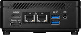 MSI CUBI N ADL S-055BUS PC/workstation barebone 0.69L sized PC Black N100 - CUBINADLS055B