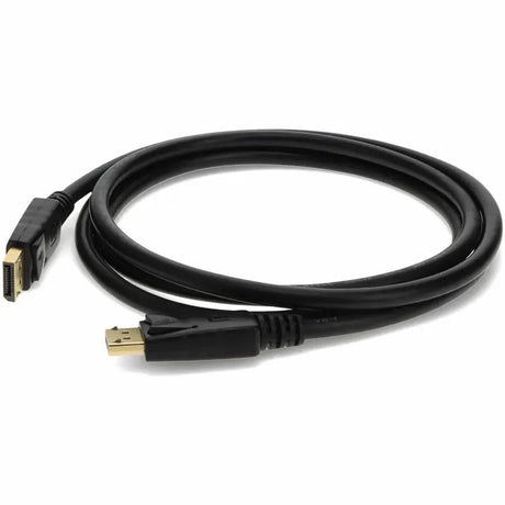 ADD-ON 5PK 6ft DisplayPort 1.2 Male to DisplayPort 1.2 Male Black Cables For Resolution Up to 3840x2160 (4K UHD) - 100% compatible and guaranteed to work - DISPLAYPORT6F-5PK