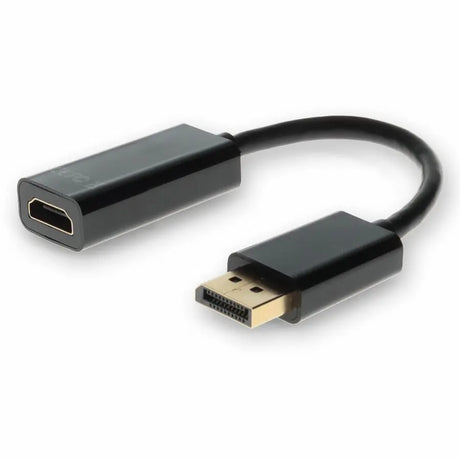 ADD-ON 5PK DisplayPort 1.2 Male to HDMI 1.3 Female Black Adapters Which Requires DP++ For Resolution Up to 2560x1600 (WQXGA) - 100% compatible and guaranteed to work - DISPLAYPORT2HDMI-5PK