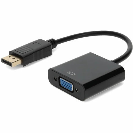ADD-ON 5PK DisplayPort 1.2 Male to VGA Female Black Adapters For Resolution Up to 1920x1200 (WUXGA) - 100% compatible and guaranteed to work - DISPLAYPORT2VGA-5PK