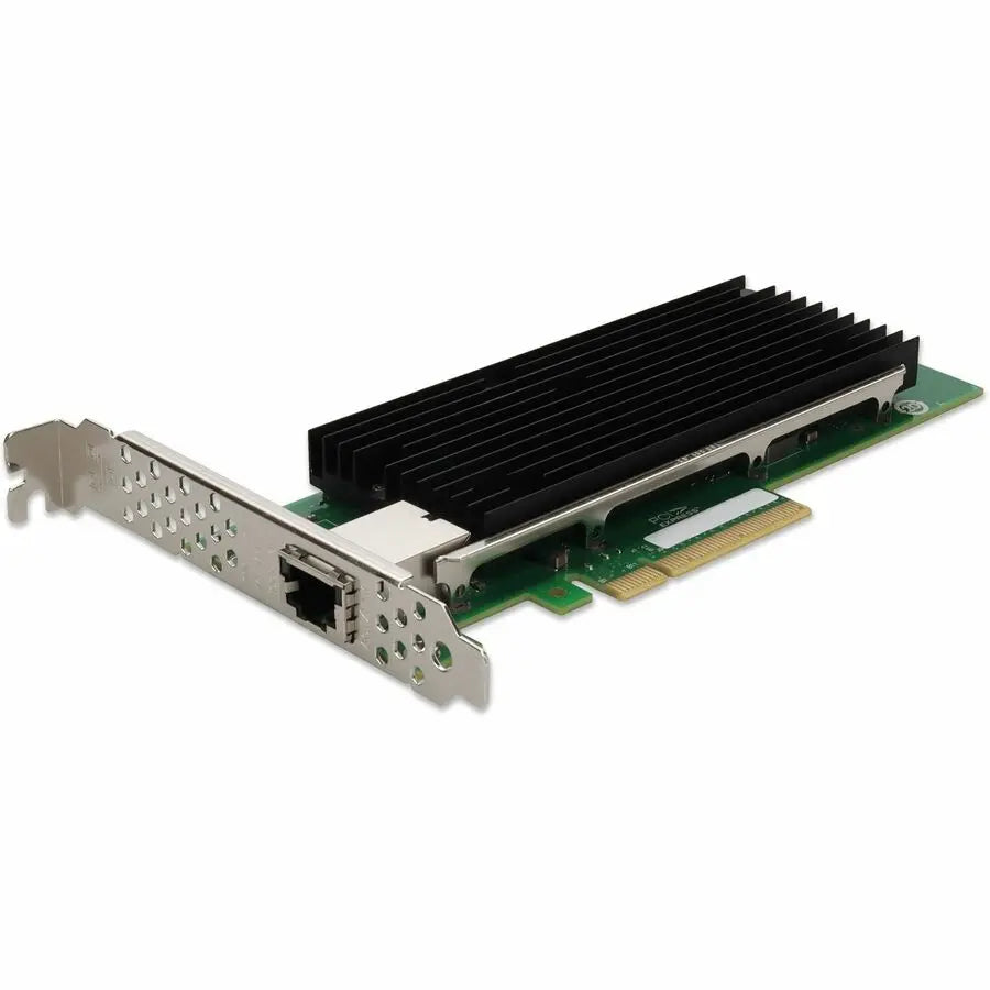 ADD-ON AddOn 10Gbs Single Open RJ-45 Port 100m PCIe x8 Network Interface Card - 100% application tested and guaranteed to work - ADD-PCIE-1RJ45-10G