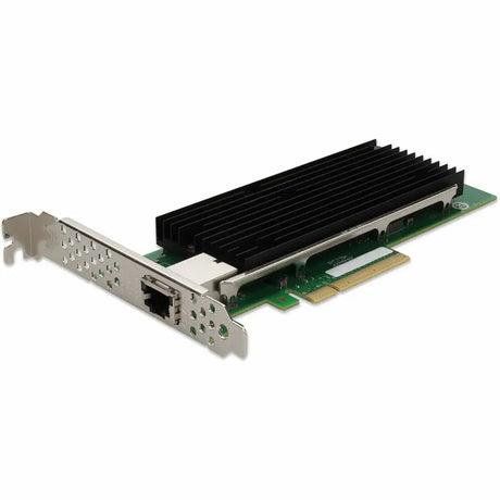 ADD-ON AddOn 10Gbs Single Open RJ-45 Port 100m PCIe x8 Network Interface Card - 100% application tested and guaranteed to work - ADD-PCIE-1RJ45-10G