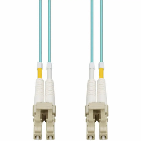 ADD-ON AddOn 35m LC (Male) to LC (Male) Aqua OM4 Duplex Fiber OFNR (Riser-Rated) Patch Cable - 100% compatible and guaranteed to work in OM4 and OM3 applications - ADD-LC-LC-35M5OM4