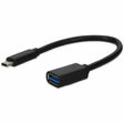 ADD-ON AddOn 5-Pack of USB 3.1 (C) Male to USB 3.0 (A) Male Black Adapters - 100% compatible and guaranteed to work - USBC2USB3FB-5PK