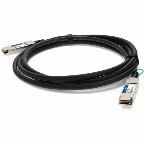 ADD-ON AddOn Mellanox MCP1600-C00A Compatible TAA Compliant 100GBase-CU QSFP28 to QSFP28 Direct Attach Cable (Passive Twinax, 50cm) - 100% application tested and guaranteed to work - MCP1600-C00A-AO