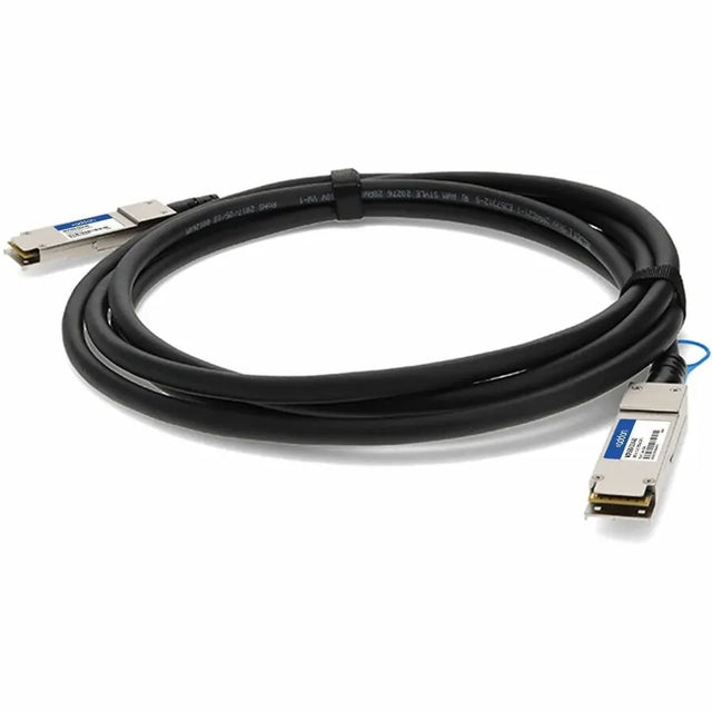 ADD-ON AddOn Mellanox MCP1600-C01A Compatible TAA Compliant 100GBase-CU QSFP28 to QSFP28 Direct Attach Cable (Passive Twinax, 1.5m) - 100% application tested and guaranteed to work - MCP1600-C01A-AO
