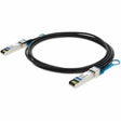 ADD-ON AddOn Twinaxial Network Cable - 3.28 ft Twinaxial Network Cable for Network Device, Transceiver - First End: 1 x SFP+ Network - Second End: 1 x SFP+ Network - 10 Gbit/s - Black - 1 - TAA Compliant - ADD-SCISFT-PDAC1M