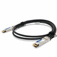 ADD-ON AddOn Twinaxial Network Cable - 3.28 ft Twinaxial Network Cable for Network Device, Transceiver, Server, Storage Device, Switch, Router - First End: 1 x QSFP-DD Network - Second End: 1 x QSFP-DD Netwo...  - QDD-400-CU1M-AO