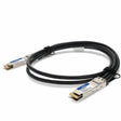 ADD-ON AddOn Twinaxial Network Cable - 6.56 ft Twinaxial Network Cable for Network Device, Switch, Server, Router, Transceiver, Storage Device - First End: 1 x QSFP-DD Network - Second End: 1 x QSFP-DD Netwo...  - CAB-D-D-400G-2M-AO