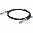 ADD-ON AddOn Twinaxial Network Cable - 6.56 ft Twinaxial Network Cable for Network Device, Transceiver - First End: 1 x SFP+ Network - Second End: 1 x SFP+ Network - 10 Gbit/s - Black - 1 - TAA Compliant