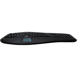 ADESSO Adesso 2.4GHz Wireless Ergonomic Touchpad Keyboard - Wireless Connectivity - RF - 30 ft - 2.40 GHz - USB Interface - 105 Key Previous Track, Next Track, Play/Pause, Volume Up, Volume Down, Mute, Forwa - WKB-4500UB