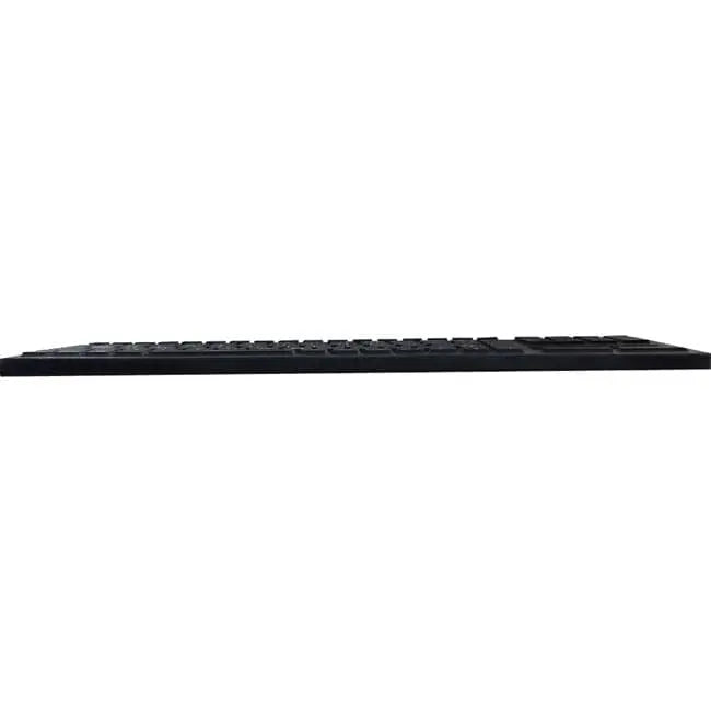 ADESSO Adesso Antimicrobial Waterproof Touchpad Keyboard - Cable Connectivity - USB Interface - 108 Key Windows Key Hot Key(s) - English (US) - MAC - TouchPad - PC, Mac OS, iOS, Windows - Membrane Keyswitch ...  - AKB-270UB