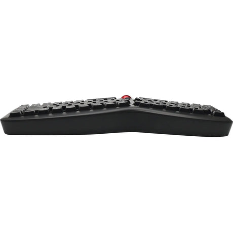 ADESSO Adesso Tru-Form Media 3150 - 2.4 GHz Wireless Ergo Trackball Keyboard - Wireless Connectivity - RF - 30 ft - 2.40 GHz - USB 2.0 Interface - 87 Key On/Off Switch, Connect, Play/Pause, Stop, Previous Tr...  - WKB-3150UB
