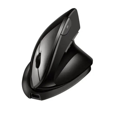 ADESSO iMouse V30 Wireless Adjustable Vertical Ergonomic Mouse-TAA, 2.4 GHz/30 ft Wireless Range, Right Hand Use, Black - IMOUSEV30